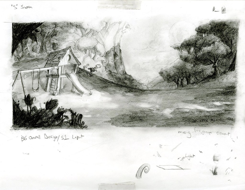 Shortfilm "S" Swan layout